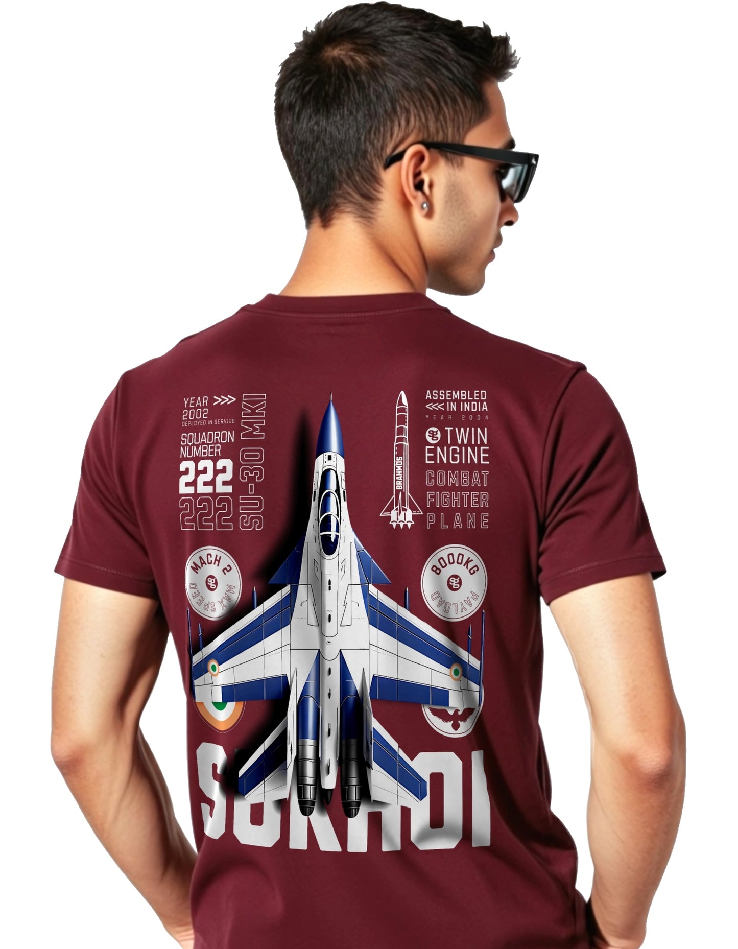 Sukhoi - Slim Fit Cotton T-shirt