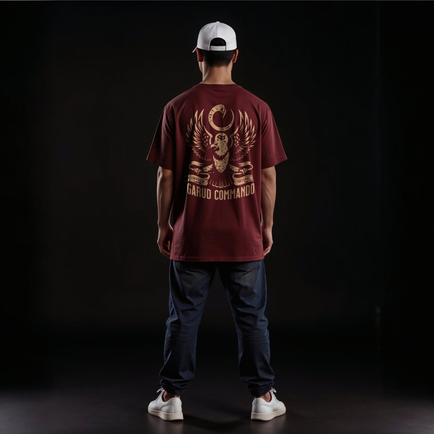 Maroon Garud T-shirt