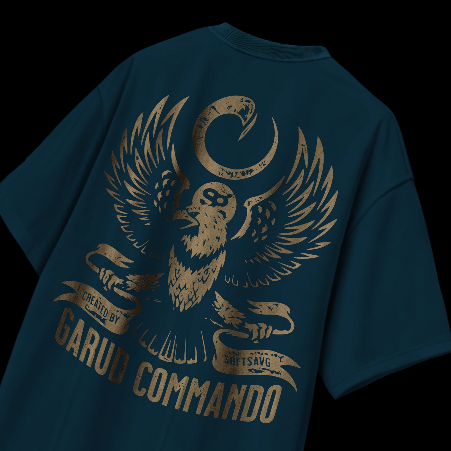 Navy Blue Garud T-shirt