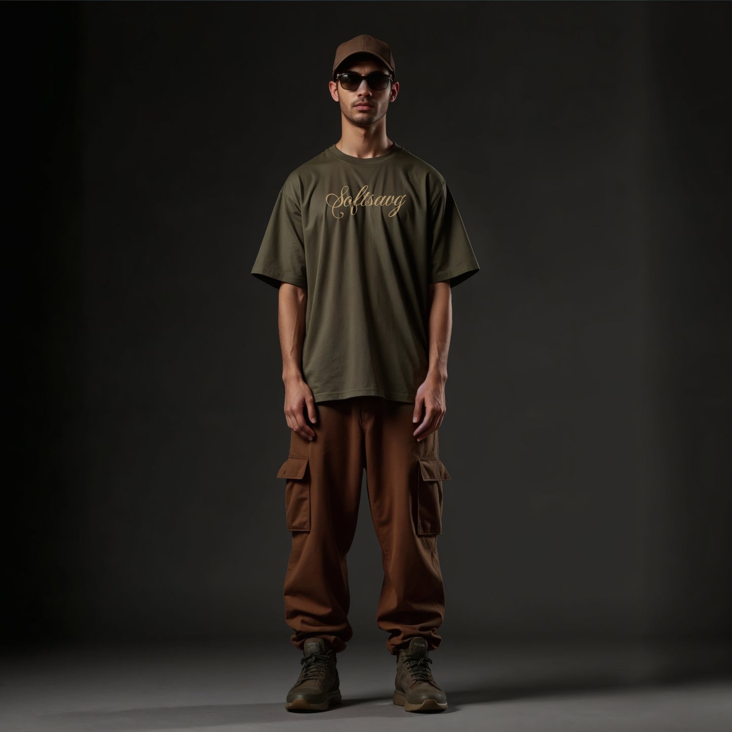 Olive Green Garud T-shirt