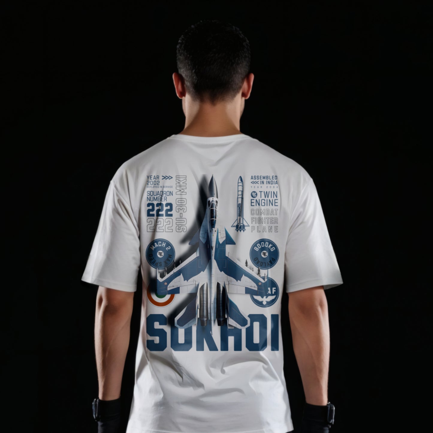 White Sukhoi T-shirt